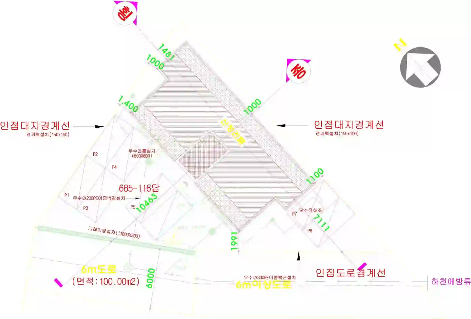관산동 685-116 배치도 이미지